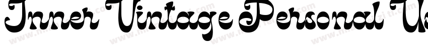 Inner Vintage Personal Use字体转换